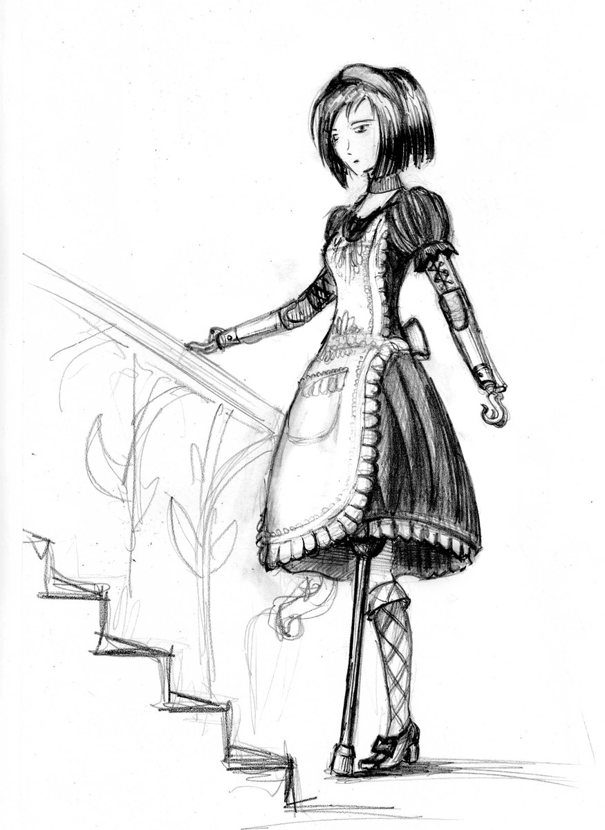 Beautiful one -legged girls