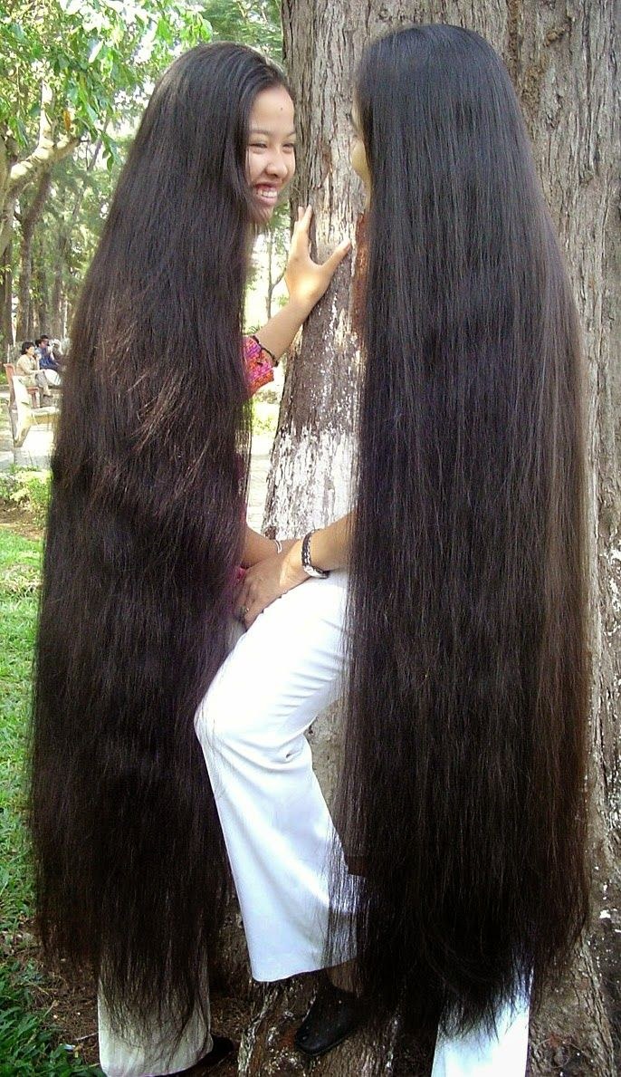Very Long Hair Cut (65 photos)