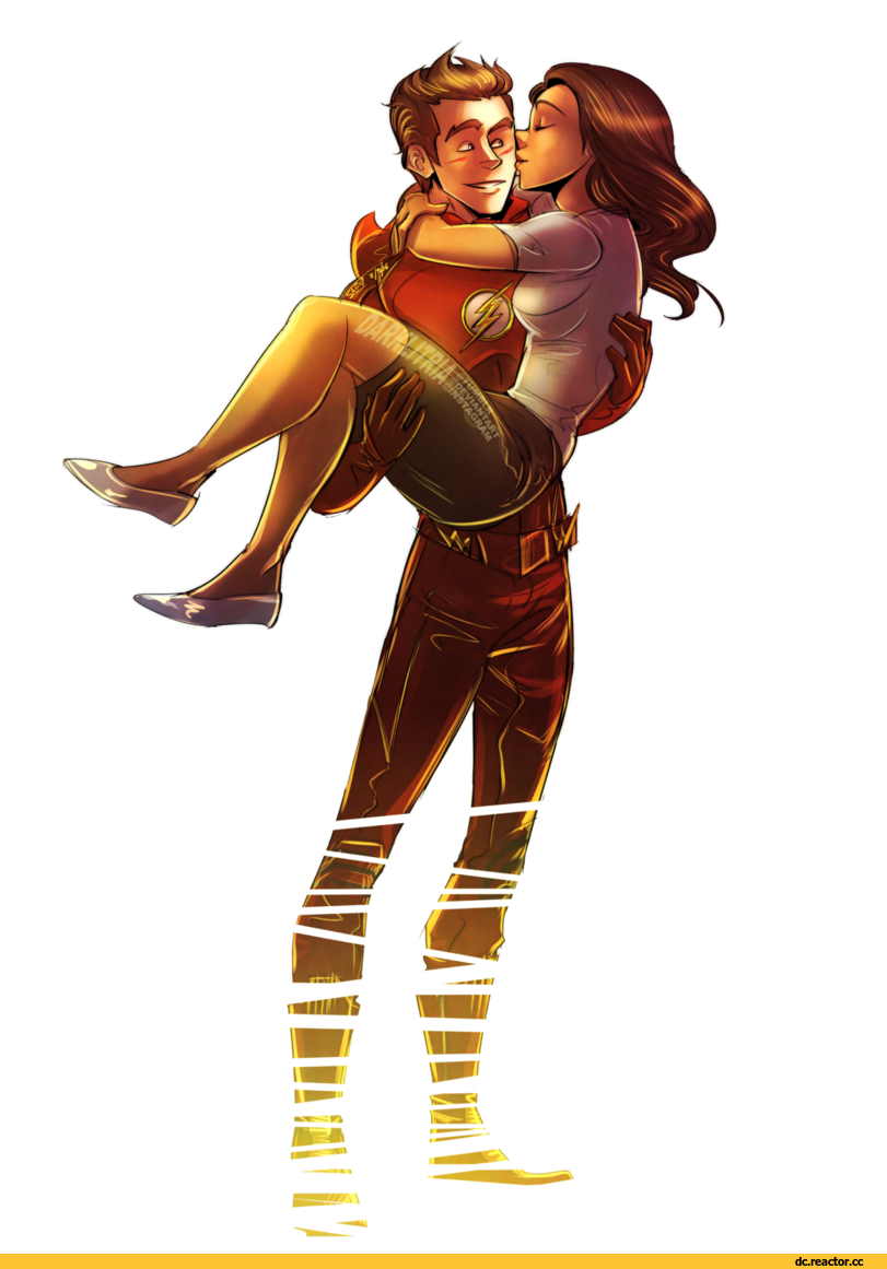 Barry Allen and Nora West Allen