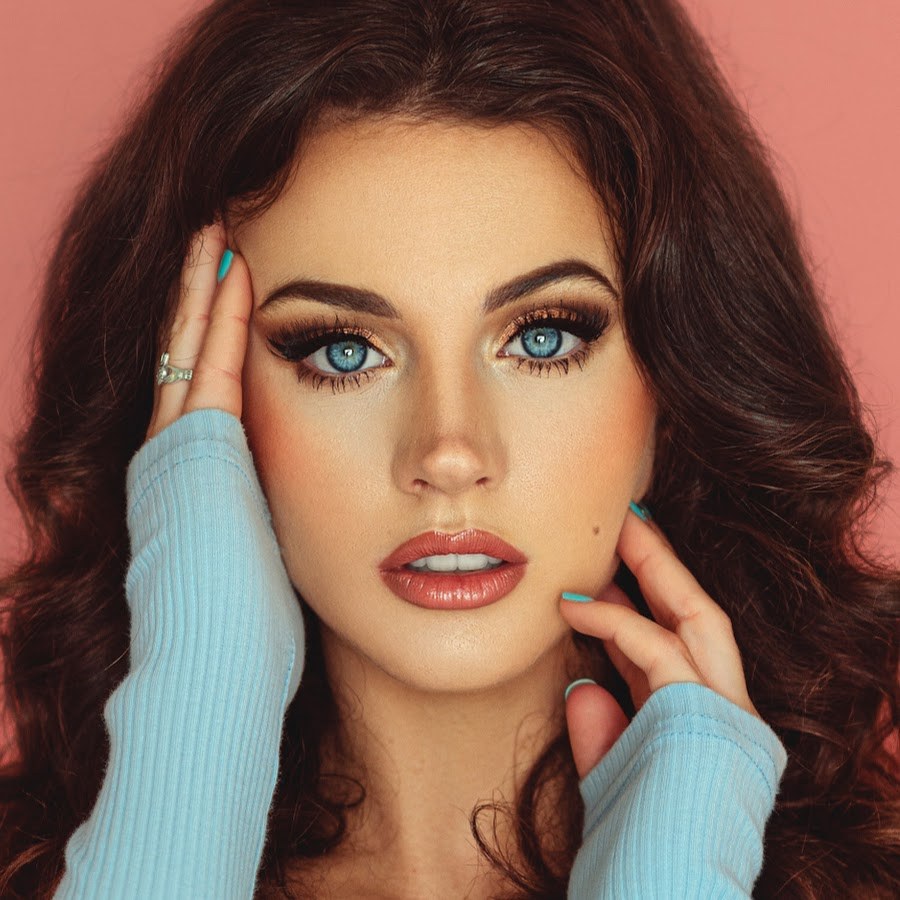 Emily Scott in a swimsuit