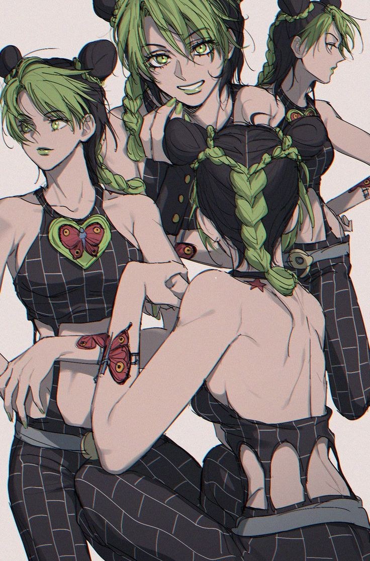 Anime Futanari in a public place