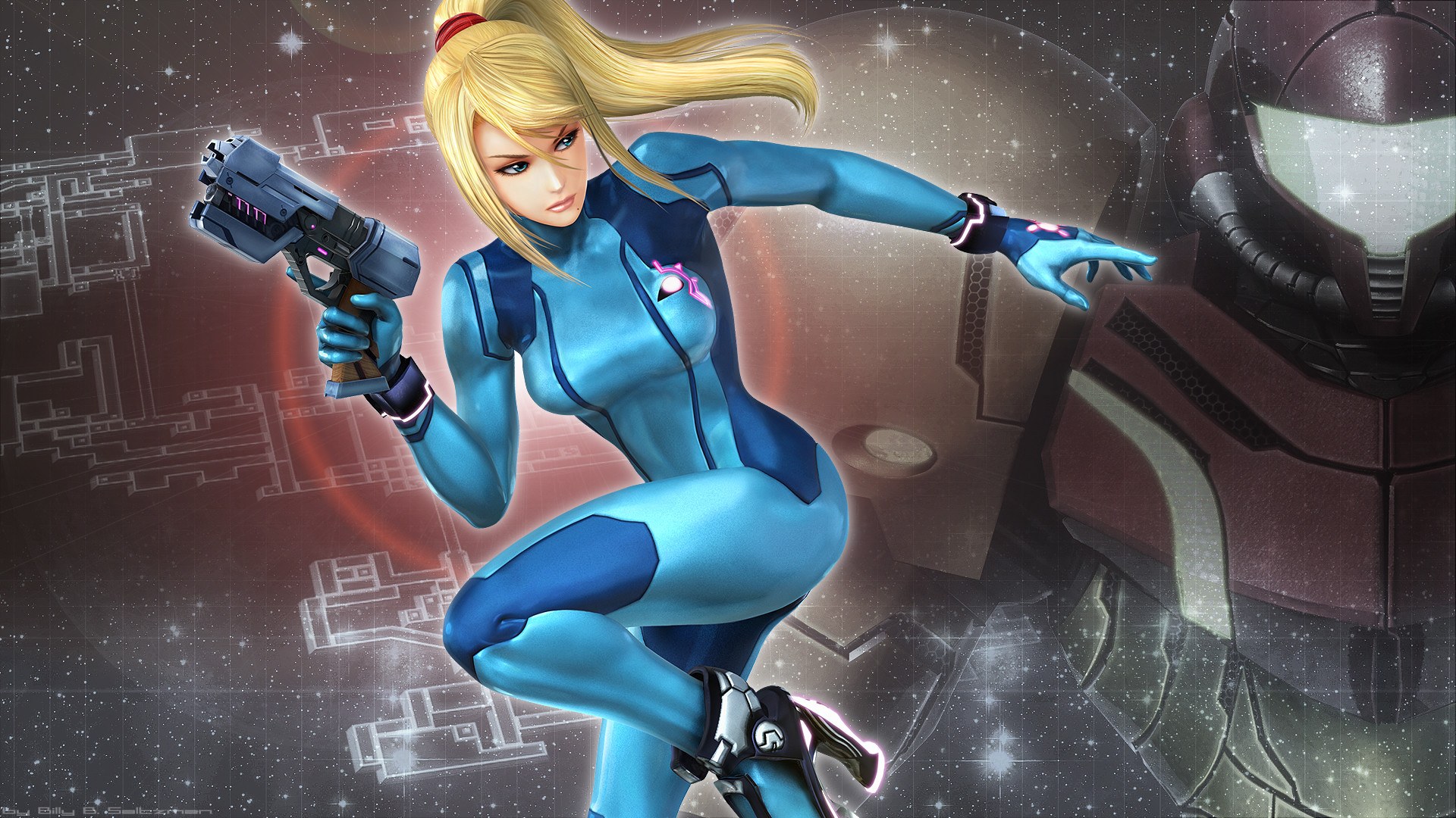 3d samus aran