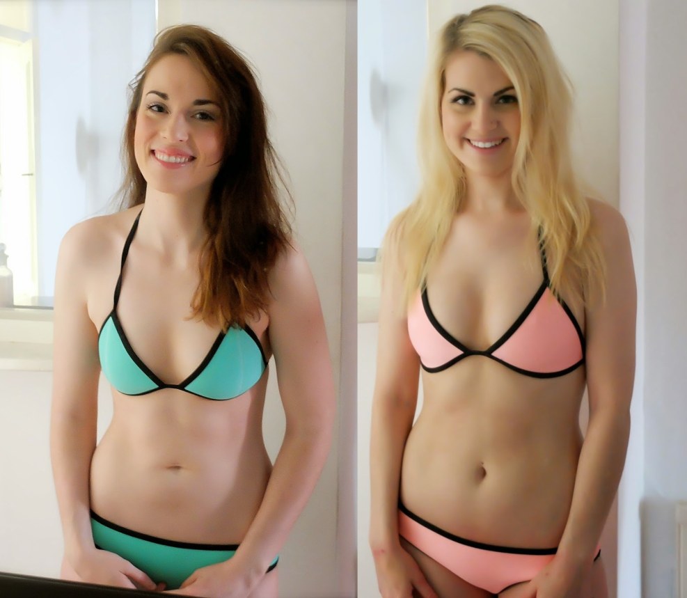 Unusual wallpaper with girls