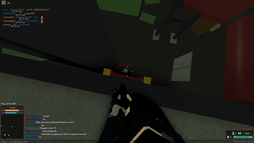 Assault Roblox Studio