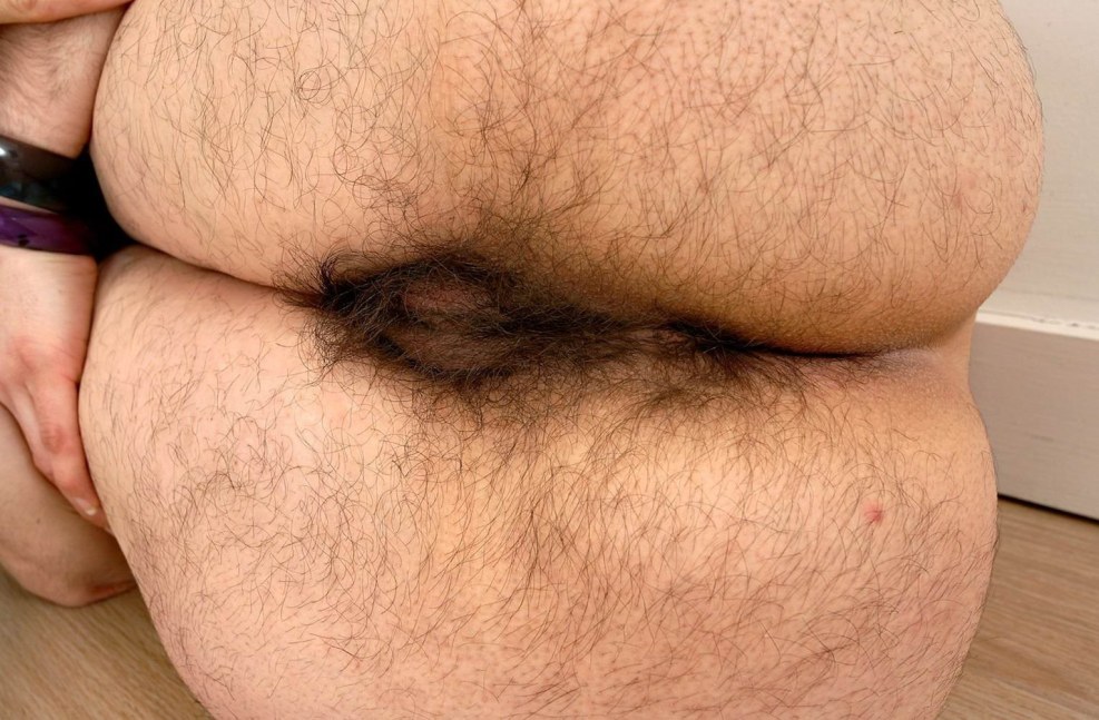 Huge cock in hairy pussy