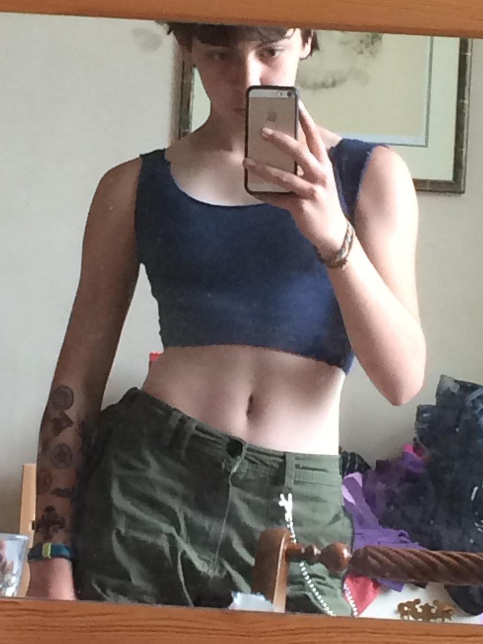 Nonbinary Faded Flag