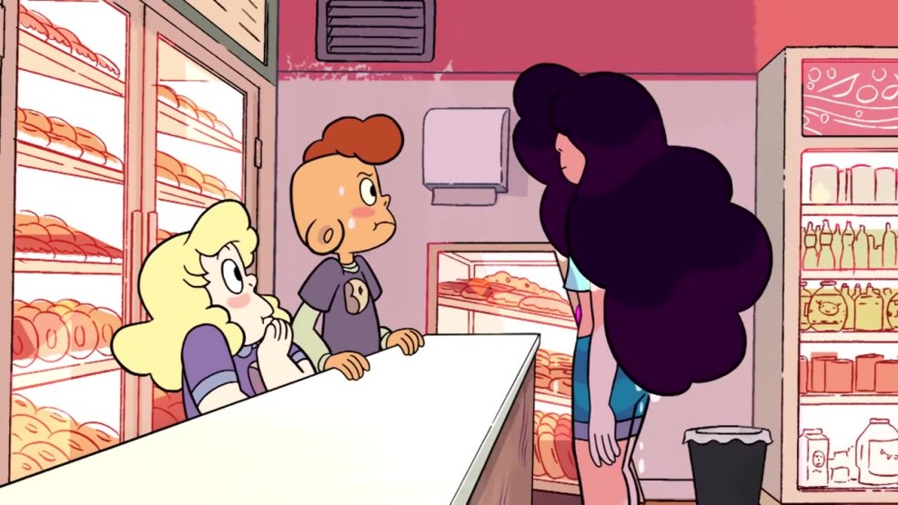 Stuck in the wall of anime