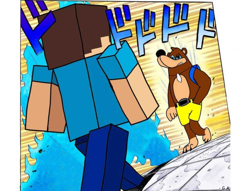 Steve help me I'm stuck minecraft