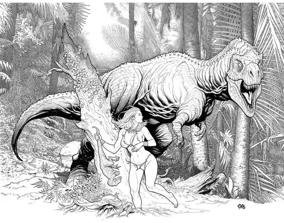 Jurassic world Blue and Indo -Opertor Comics