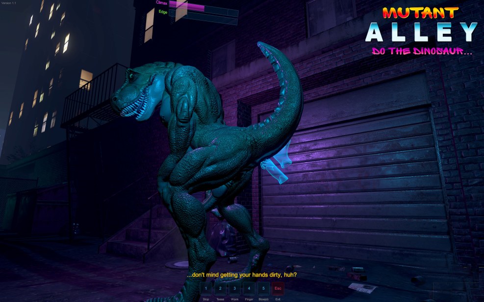 Mutant Alley Do the Dinosaur Vr Gameplay