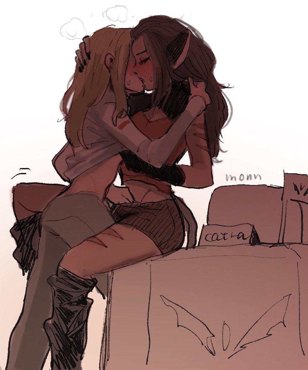 Adora and Catra Yuri