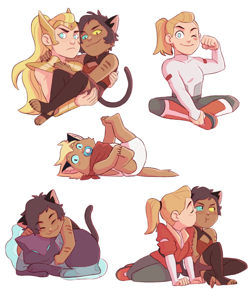 Catra X Adora Kiss