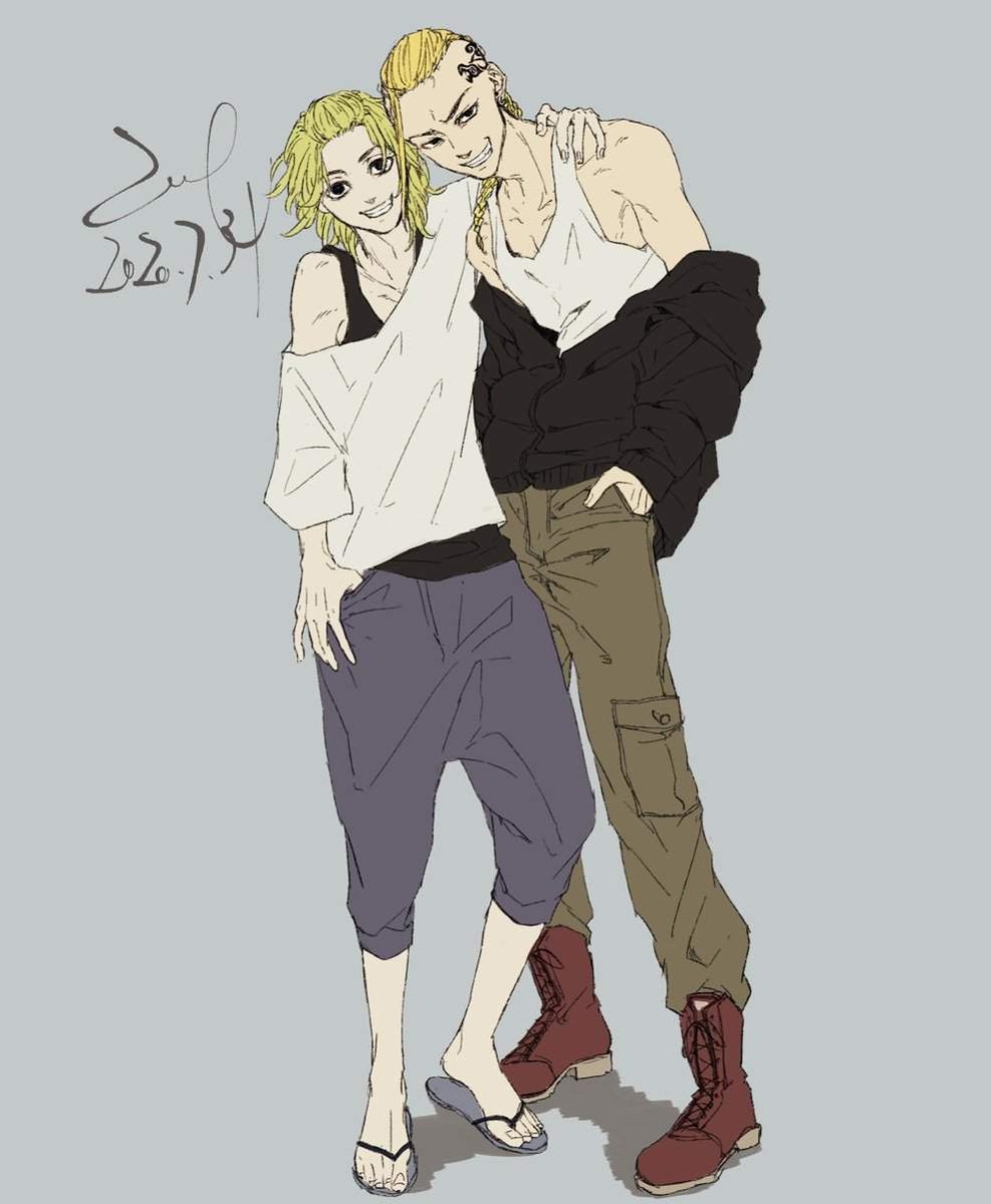 Characters from manga Tokyo Avengers