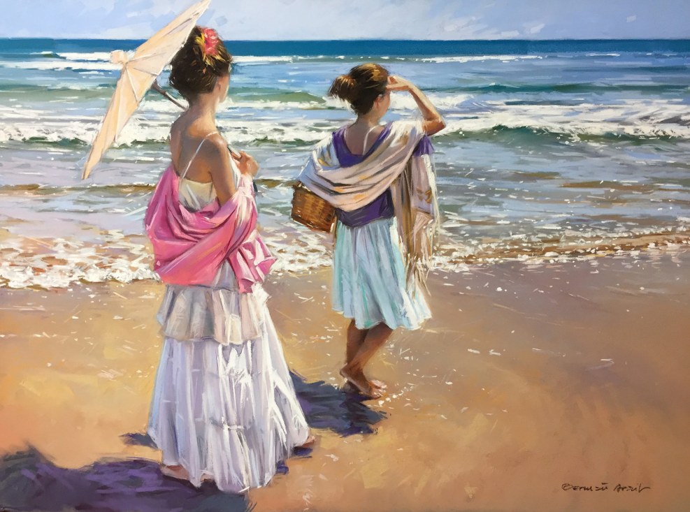 Monochrome borders for decoupage