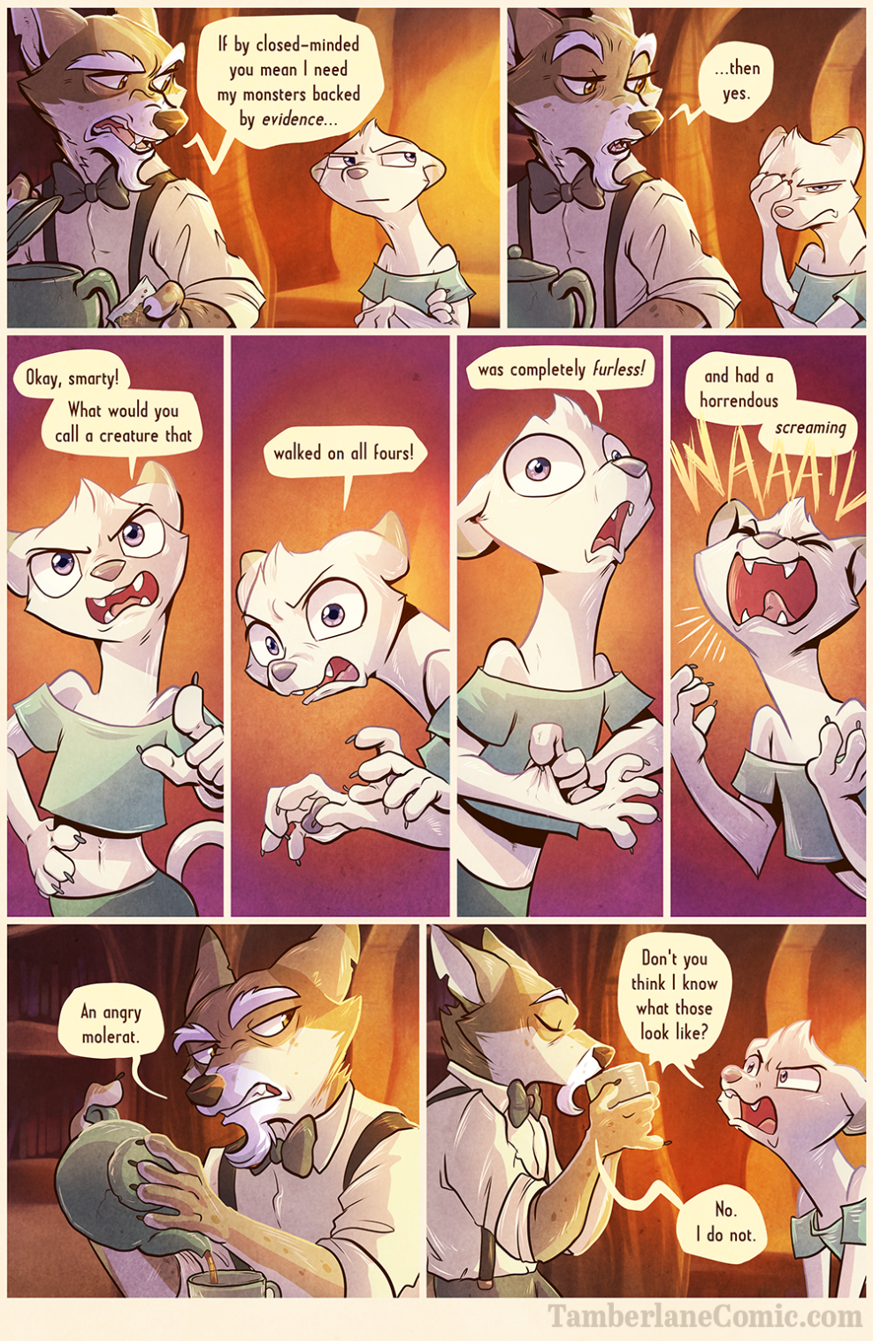 Furri comic book Tamberlane