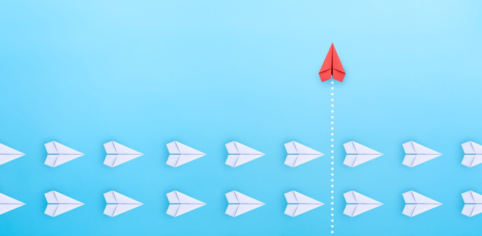 Paper aircraft with trajectory