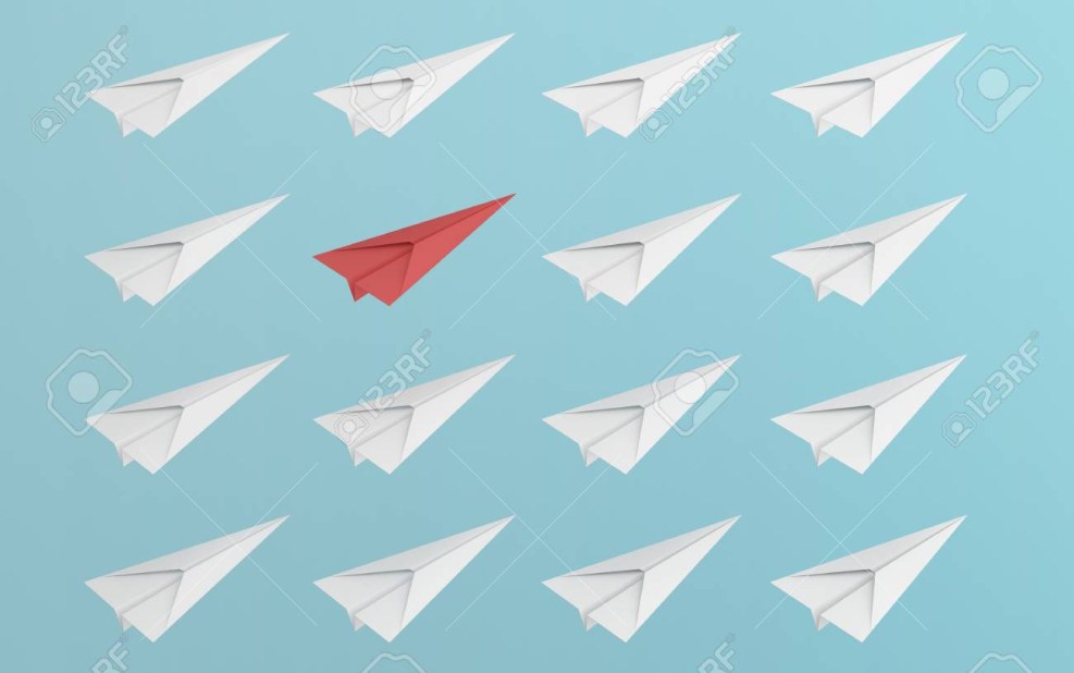 Beautiful paper aircraft