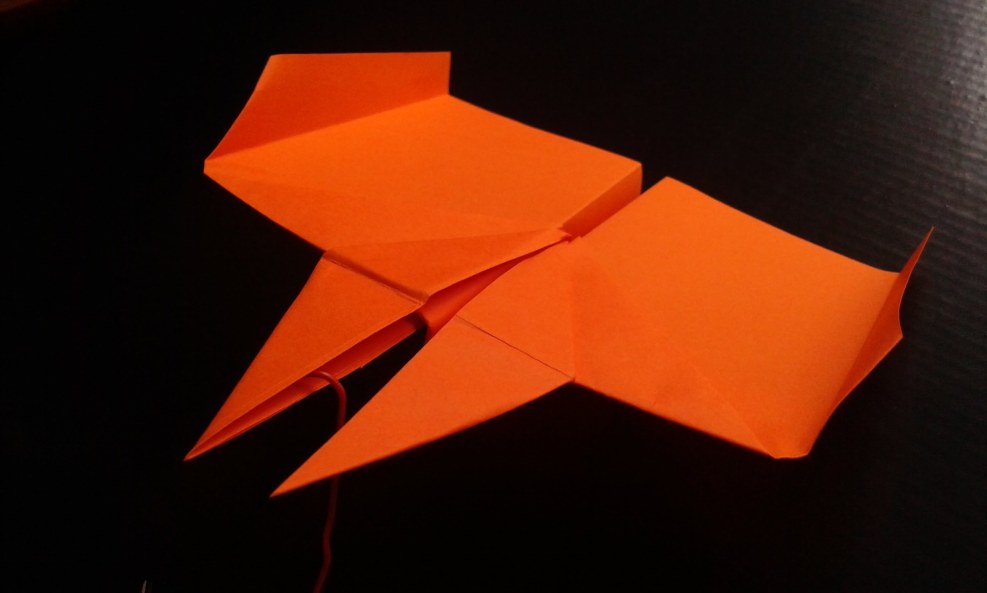 Anime paper aircraft