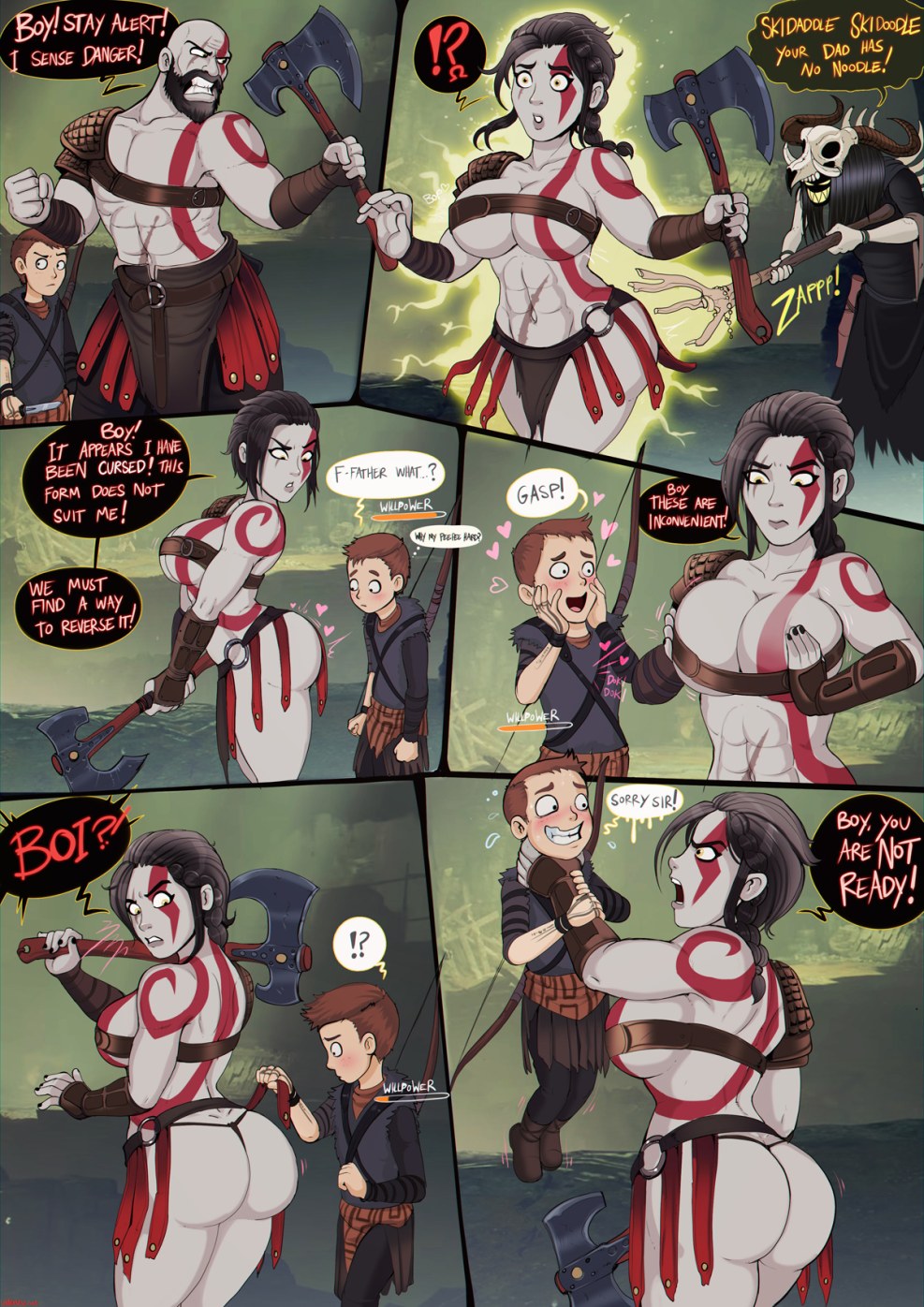 Kratos God of War Shadman