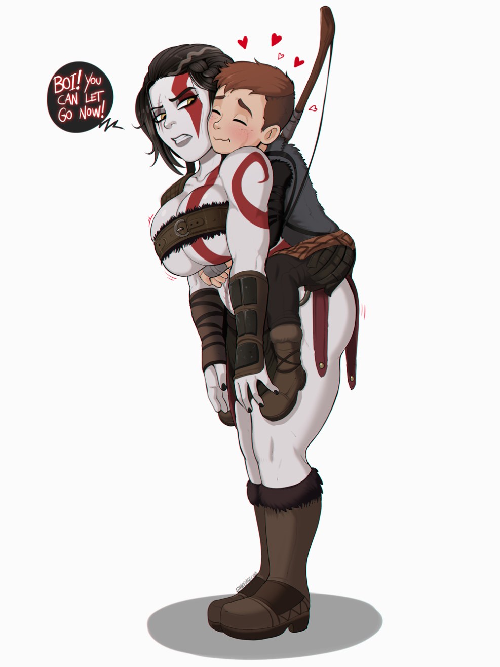 Gaye hente the god of war Kratos