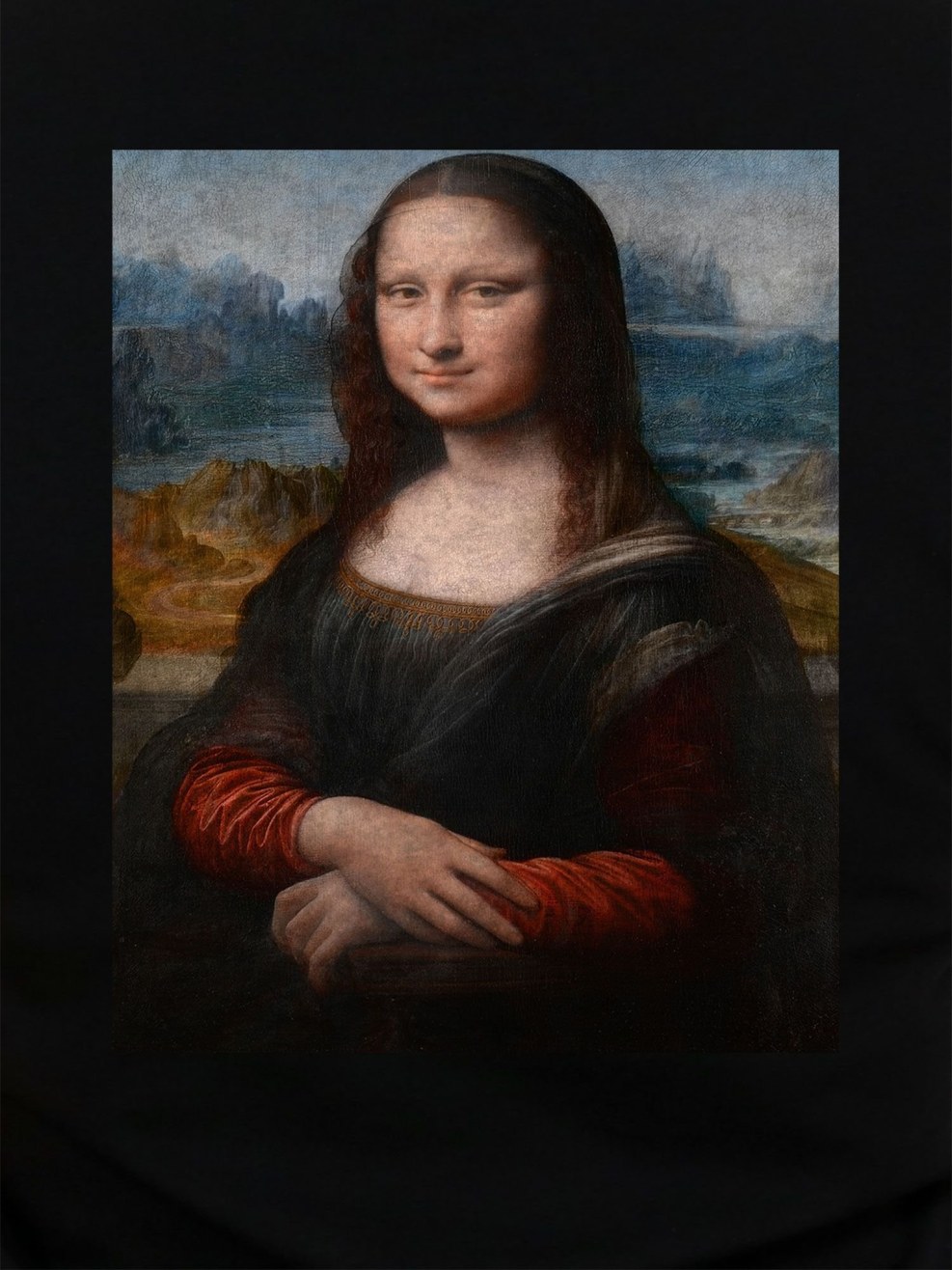 Manicure with Mona Lisa