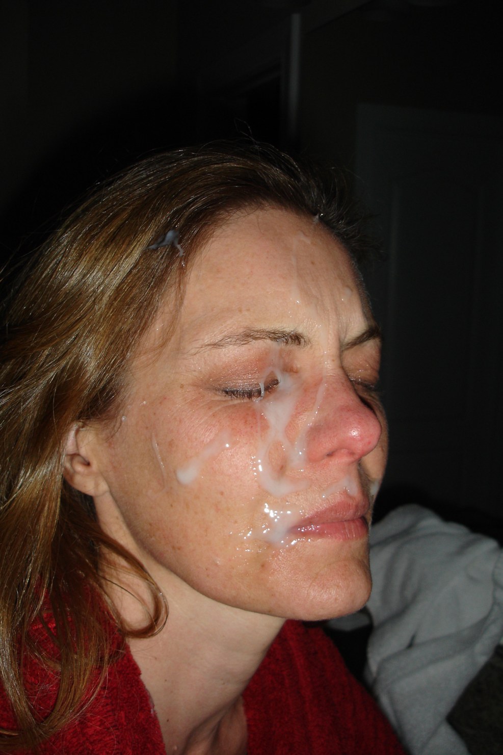 The former posted a wife's cashote to the network