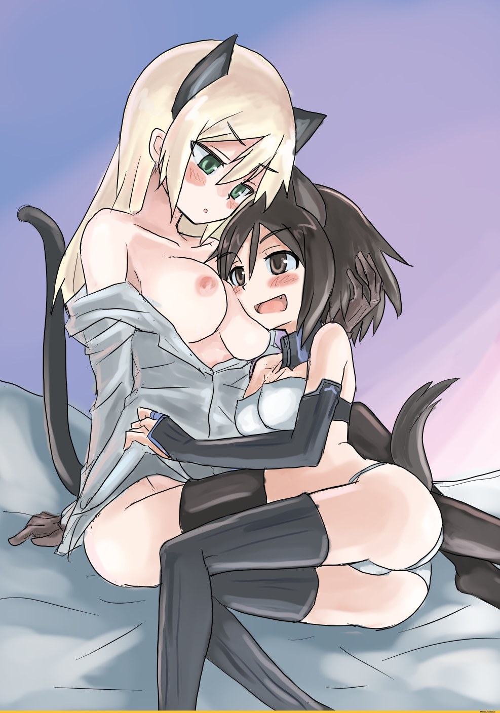 Nyanpyoun strike witches хентай манга фото 101