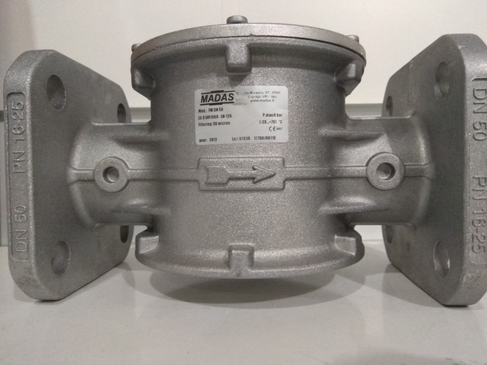 Gas filter Madas DN80