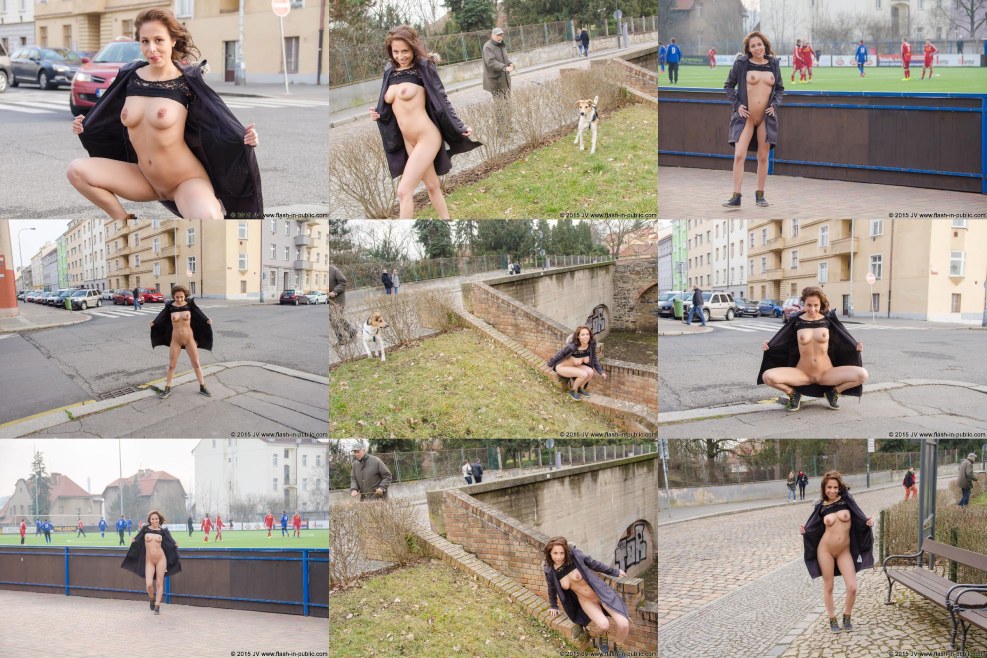 Alina h nude in public naked on the street