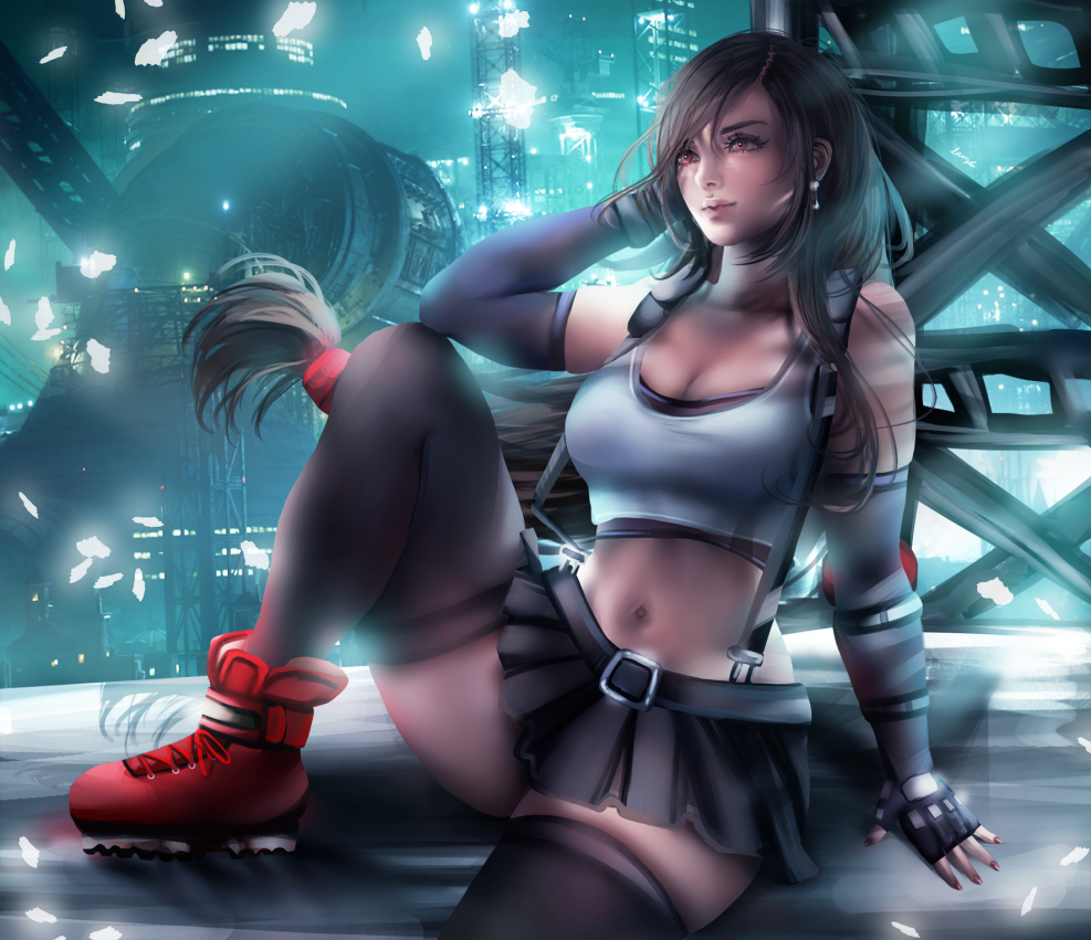 Tif Lokhart in Kimono