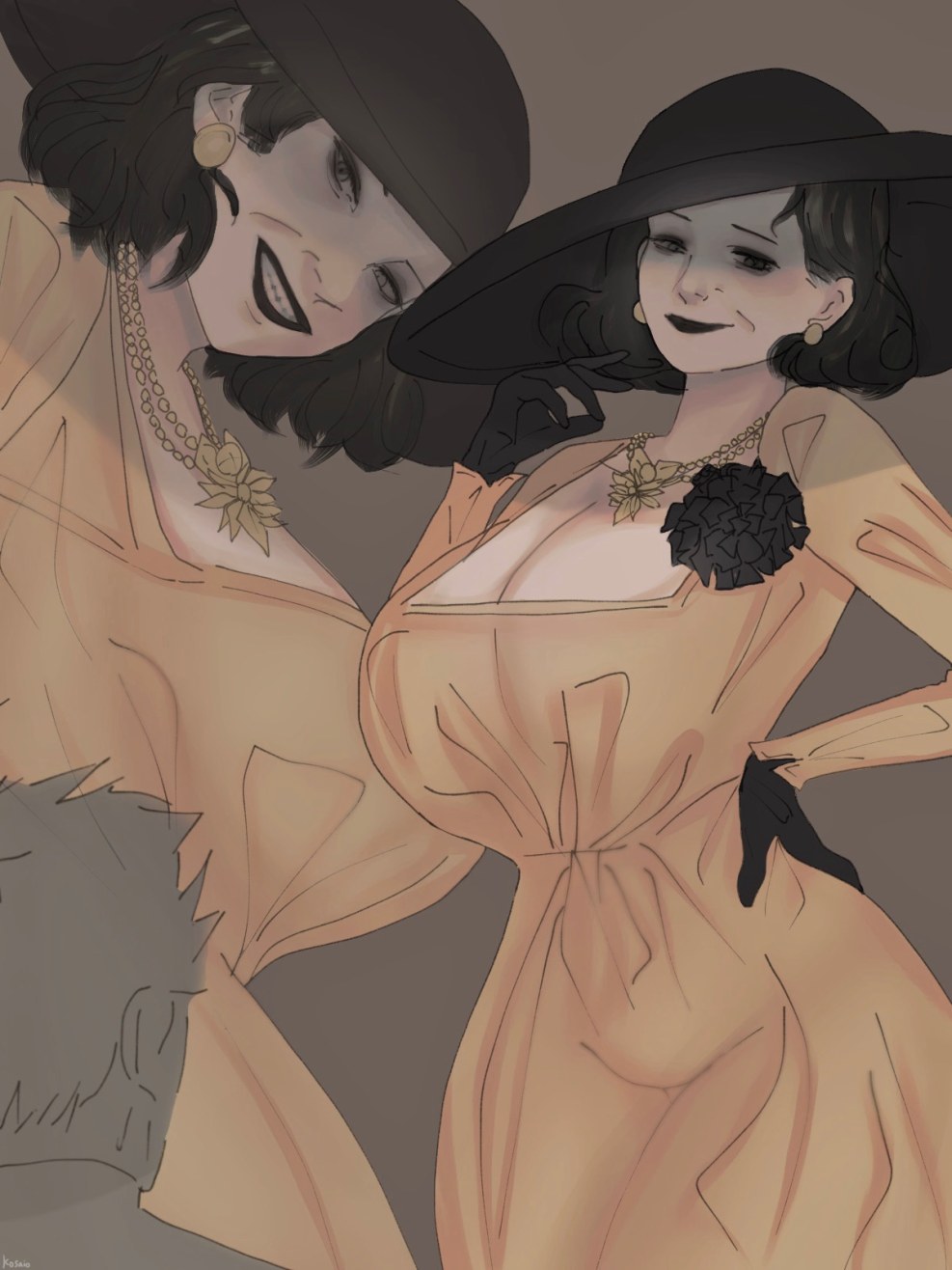 Lady Dimitrescu Resident XXX