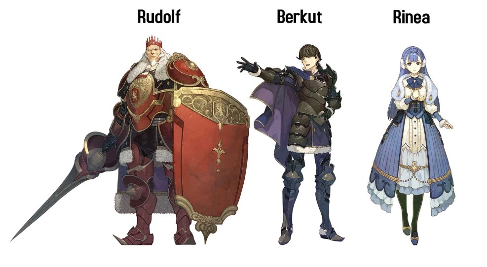 Fire Emblem Berkut and Rinea