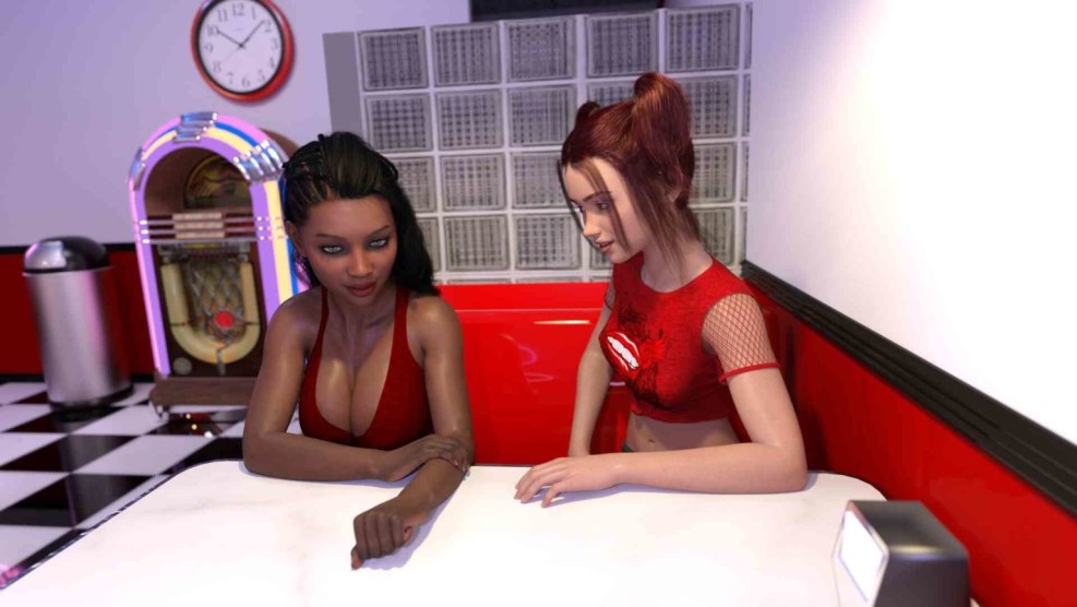 The live broadcast of the girl