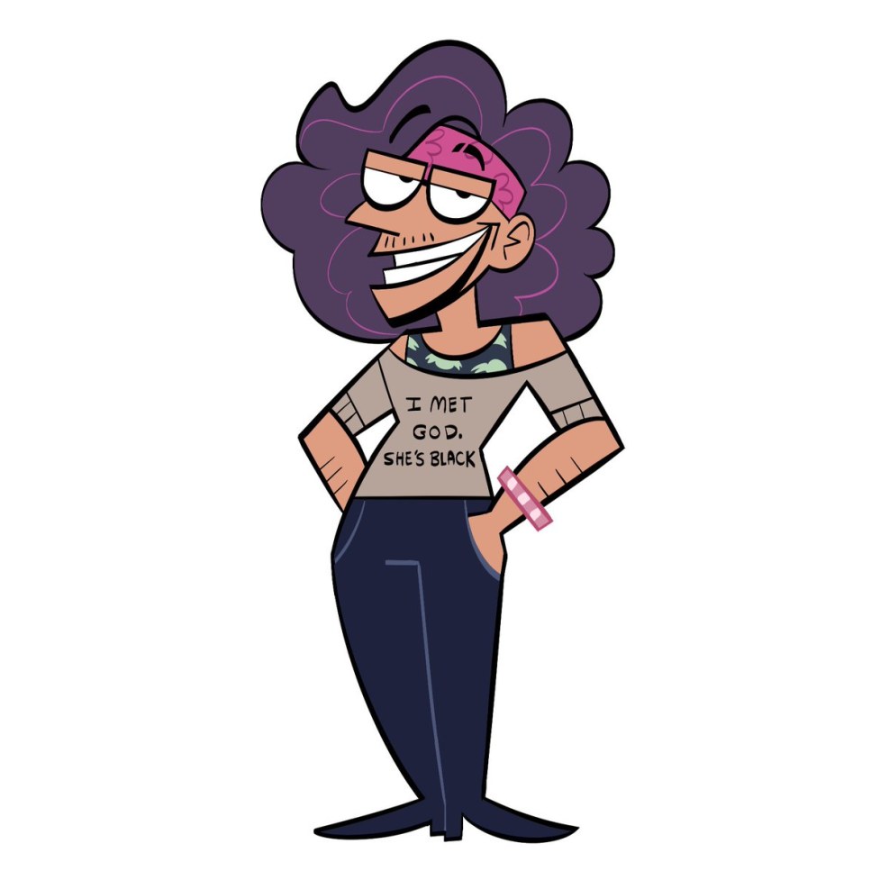 Satina cartoon demon Lucia