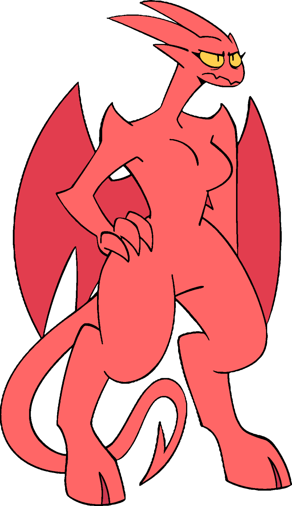 Satina Demon Cartoon