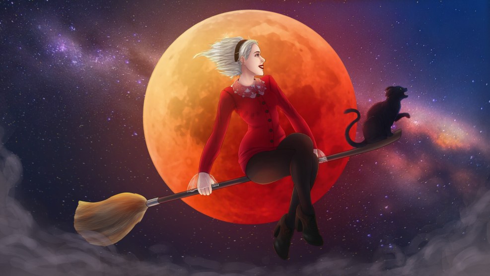 Sabrina's adventures of Sabrina Wallpaper