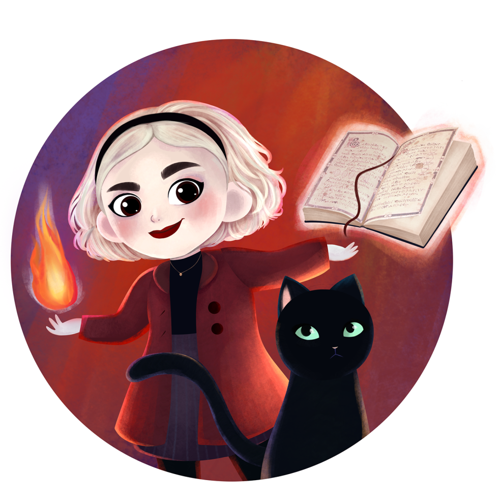 Sabrina Spellman Cartoon