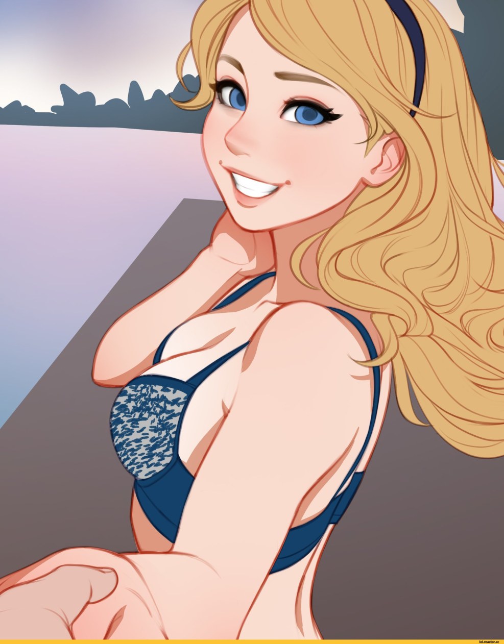 Girl in a Spring hat