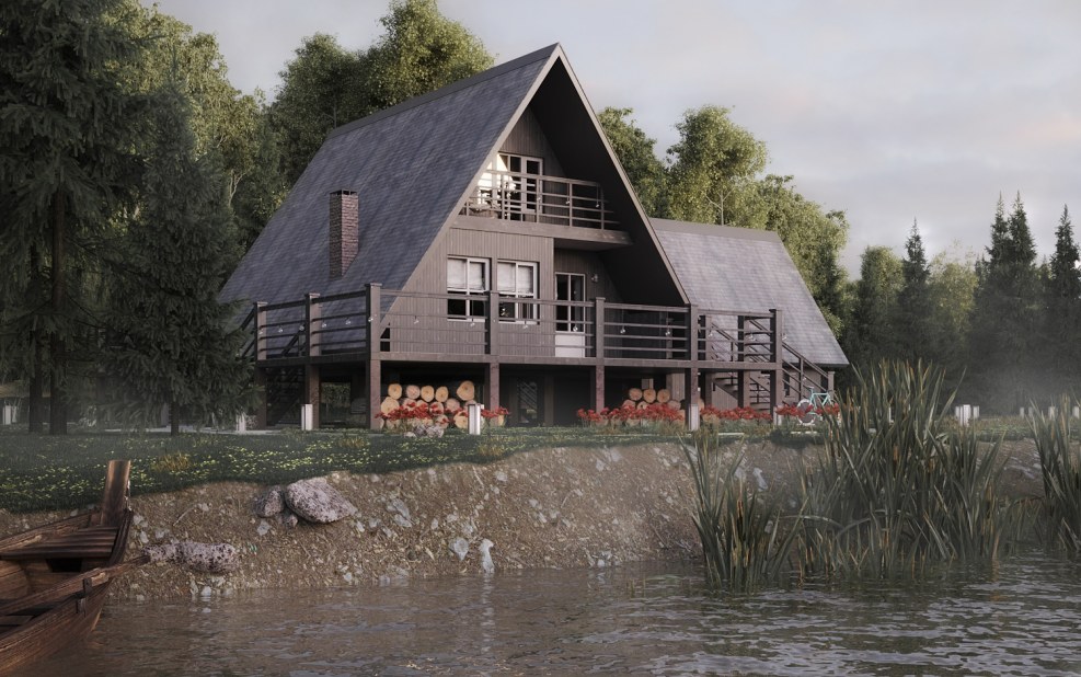 House by Lake Film 2006