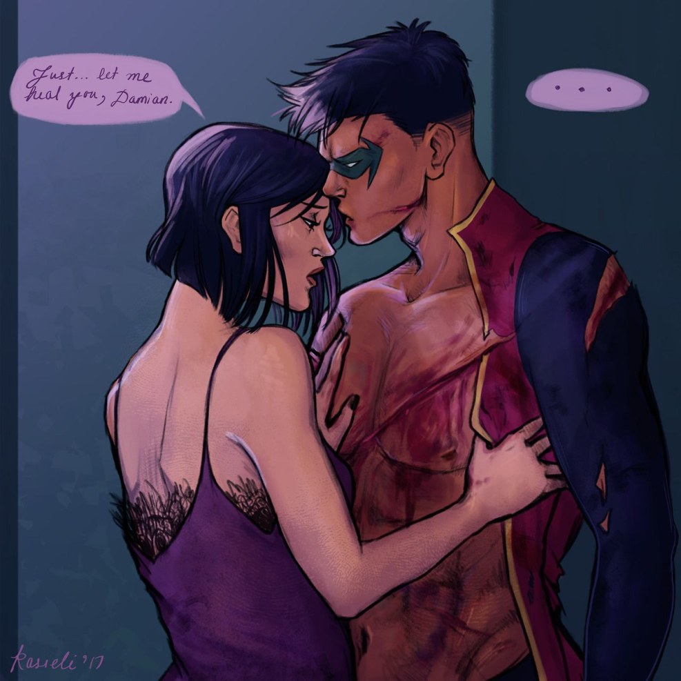 Damian Wayne and John Kent