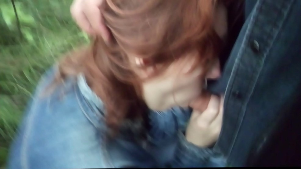 Sucked in white panties