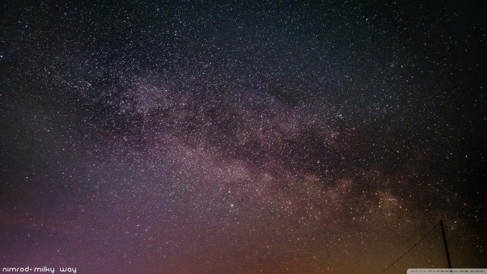 Milky path of the rock