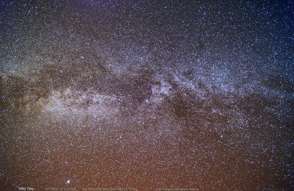 Milky Way to the SLR