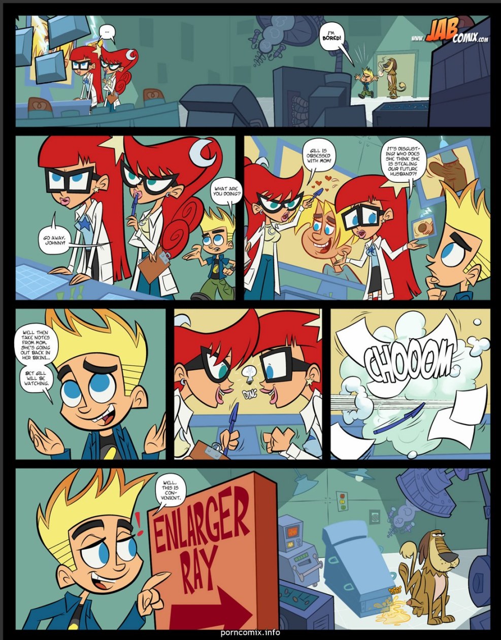 Erotic comics of sex change