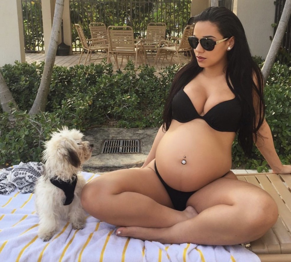 Trans and pregnant Asia