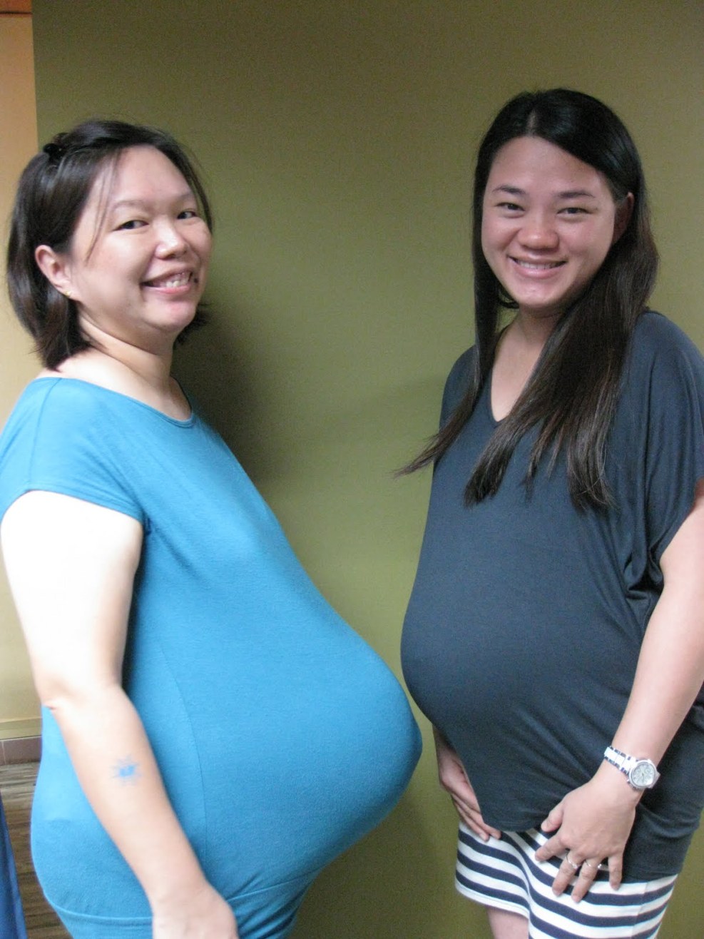 Pregnant Asians