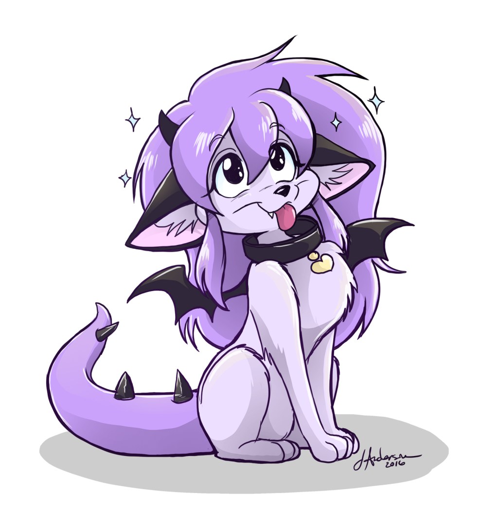 Photo shoot on a black background