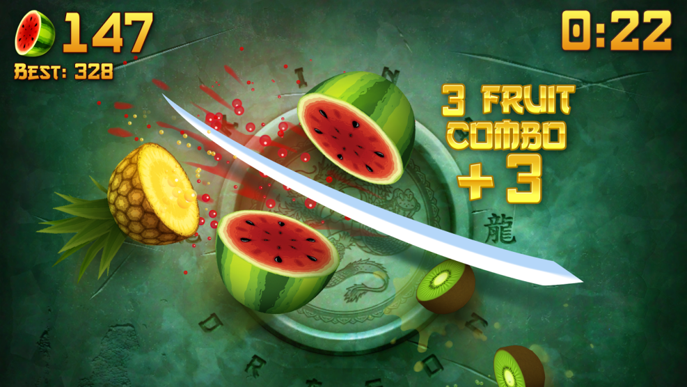 Fruit ninja vr game