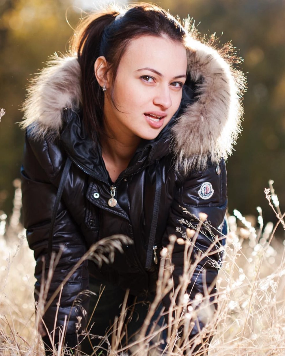 Pink Down Jacket Puff