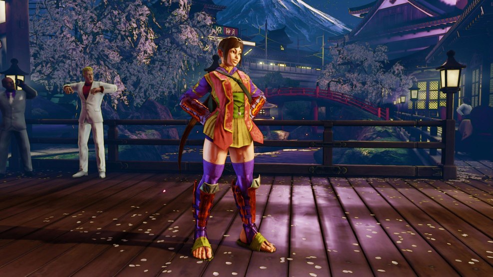 Animashka fall yellow from heights